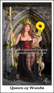 Queen of Wands Tarot Card