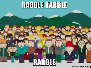 RABBLE-RABBLE-