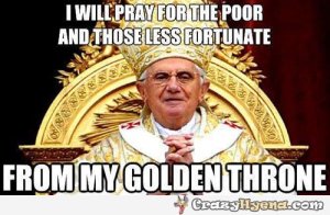 evil-pope-praying-for-the-poor-from-golden-throne-meme