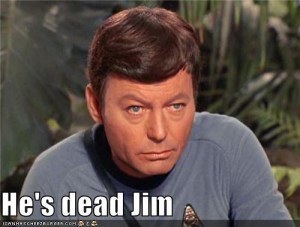 he dead jim
