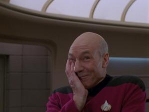 laughing picard