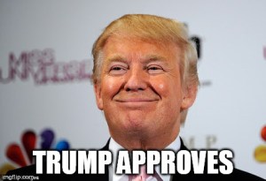 trump approves