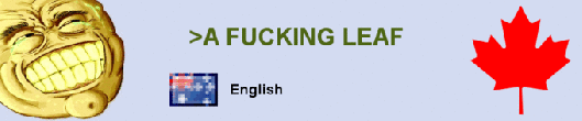 A FUCKING LEAF!
