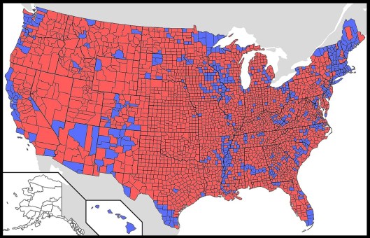 2016 county voting map