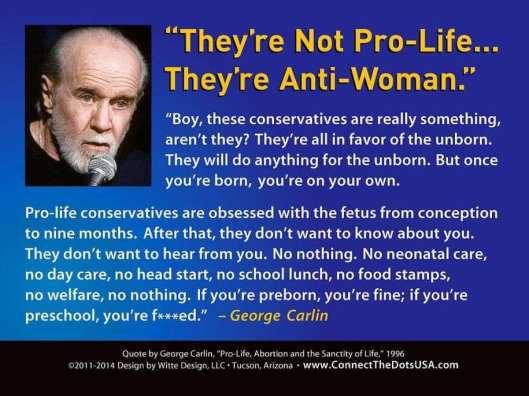 carlin abortion